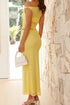 'Dramatique' Asymmetrical Sleeveless Dress - Celes Fashion